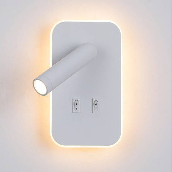 Italux Lampa ścienna Doria WL-83957-1-WH