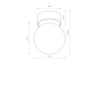 Lampa sufitowa Nowodvorski Kier 10302
