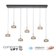 Lampa Wisząca Zuma Line Rika 003902-032142