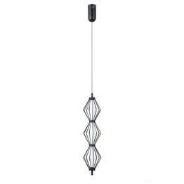 Italux Sevil Lampa wisząca PND-34403-3V-BK