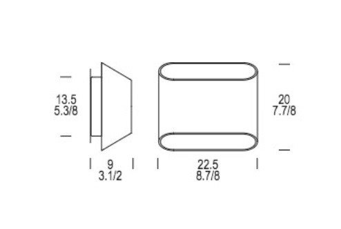 Kinkiet Leucos ABBEY P biały