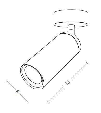 Reflektor Spot Zambelis S055-40