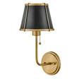Lampa Ścienna Elstead Lighting HK-CLARKE1-BR-BK