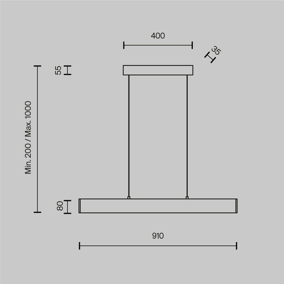 Żyrandol Maytoni Step P010PL-L23B4K
