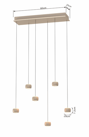 Lampa Wisząca Aviano Quiberon 7039-613