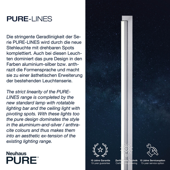 Paul Neuhaus Pure-lines 003902-031701 Lampa Stojąca