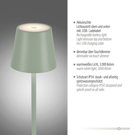 Lampa Stojąca Zewnętrzna Zuma Line Euria 003902-032032