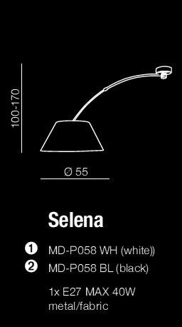 Lampa AZzardo SELENA WHITE