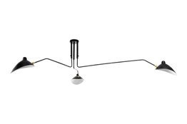 Duży plafon w stylu loft Berella Light Estra 3 BL0337