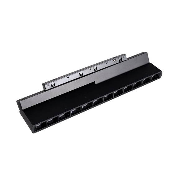 Raster łamano obrotowy Maxlight Micro11 N0005N 12W 3000K czarny