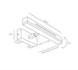 Nordlux Otis 40 Kinkiet 2015401033 Chrom