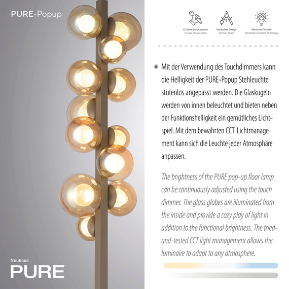 Paul Neuhaus Popup 003902-031708 Lampa Stojąca