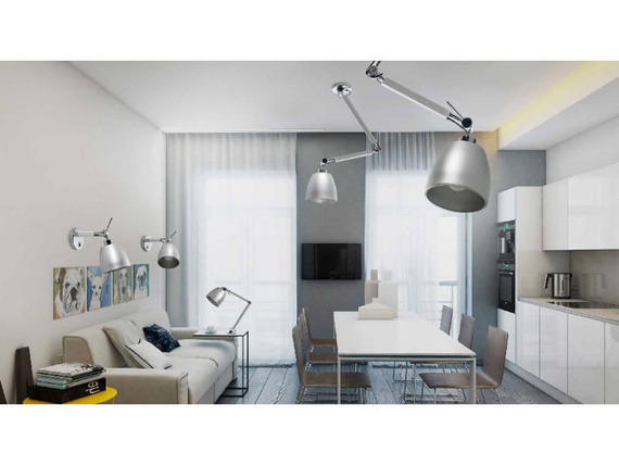 Lampa wisząca Azzardo ZYTA M ALUMINIOWA