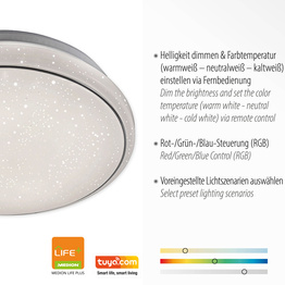 Plafon Paul Neuhaus Lolasmart-jupi 003902-031910