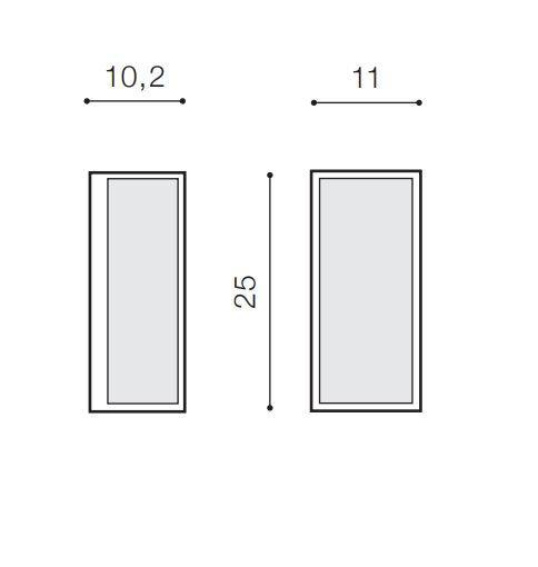 Szara Oprawa ścienna Azzardo Veneto AZ4349