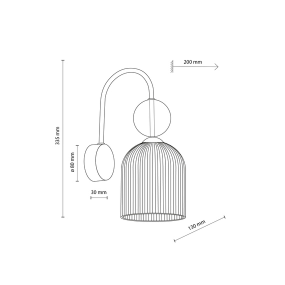 Oprawa Ścienna TK Lighting Sophia 11140