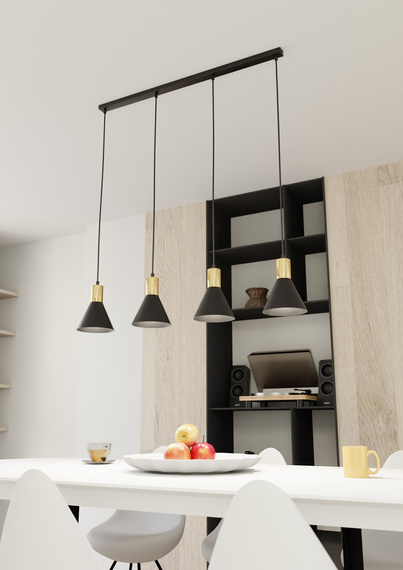 Żyrandol Emibig Rosa 4 Bl (1388/4)