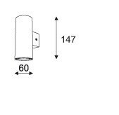 Cleoni Pixo T068R2Kh Kinkiet