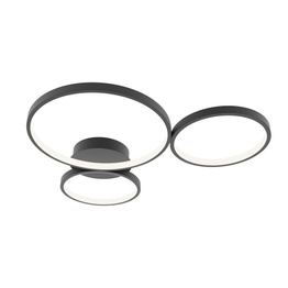 Italux Lampa sufitowa Maver SPL-20452-3-BK