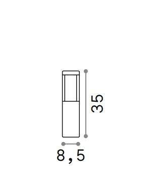 Lampa Stojąca Ideal Lux Tifone 250977