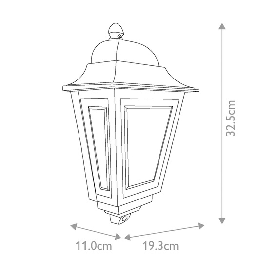 Oprawa Ścienna Elstead Lighting DECO-LANE7-RED