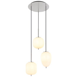 Globo Lighting Lampa wisząca Blacky 15345-3NO