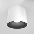 Sufitowy plafon Alfa LED biały-Czarny (C064CL-01-25W3K-RD-WB) - Maytoni
