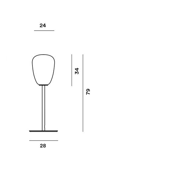 Lampka Nocna Foscarini Rituals 1 Alta FN244021EB_10