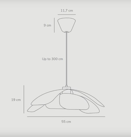 Nordlux Maple 55 Żyrandol 2220293009