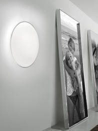 Plafon VISTOSI AURORA PP 50 biały/chrom 50 cm