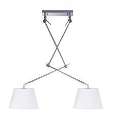 Adam 2S Lampa Wisząca Azzardo biała AZ1842+AZ2588 x2