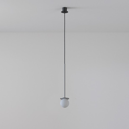 Lampa wisząca Cleoni Cotton 30 srebrna