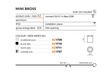 Plafon AZzardo Mini Bross AZ1711