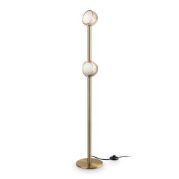 Lampa Stojąca Ideal Lux Bloom Pt2 Ottone 366616