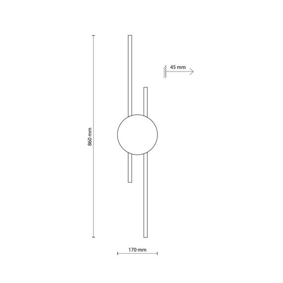 Oprawa Ścienna TK Lighting Java 1367
