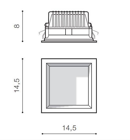 Azzardo Aida AZ4228 Wpust