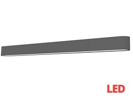 Lampa SOFT LED graphite 90x6 kinkiet 7534 Nowodvorski