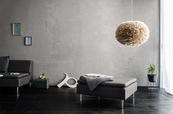 Abażur VITA Copenhagen Eos large light brown