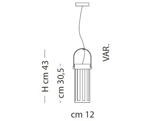 Faro SP 7/302  Lampa Wisząca Sillux 