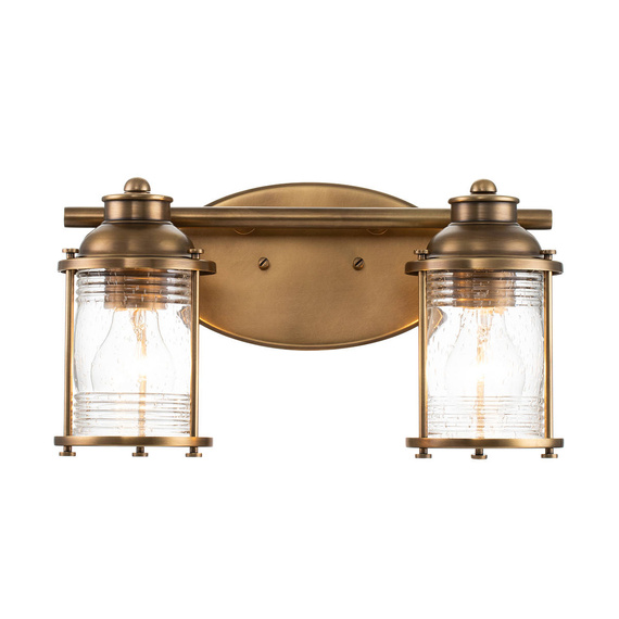 Elstead Lighting Ashland Bay Kinkiet QN-ASHLANDBAY2-NBR-BATH