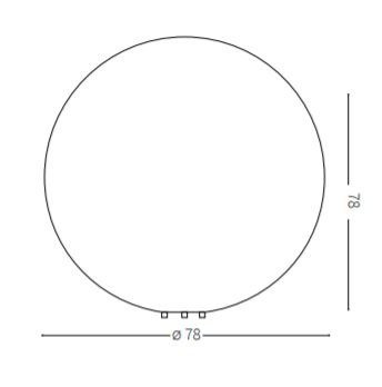 Lampa stojąca Ideal Lux Doris PT1 D78