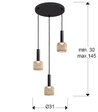 Lampa wisząca Schuller Sincro 175470