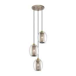 Elstead Lighting KL-ASHER-3PC-AP Corona Żyrandol