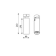 Reflektorek Cleoni Ann T214/KL/L09/SdPW/116/38D/930 Czarny