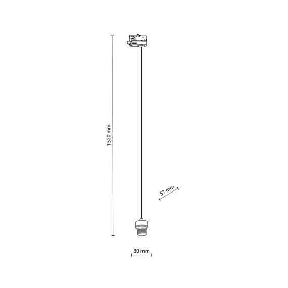 Lampa Do Szynoprzewodu TK Lighting Tracer 6776