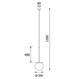 Lampa wisząca Cleoni DM101/D/TY/196 Cotton