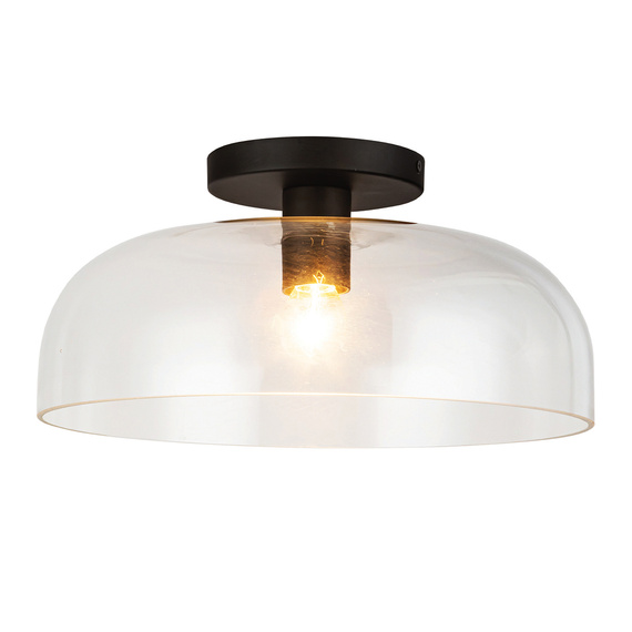Żyrandol Elstead Lighting ALM-SYLVIA-SF-BK-CL