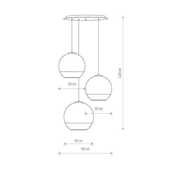 Żyrandol Nowodvorski Globe Plus 7607