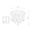 Nowodvorski Stalactite 8355 Plafon