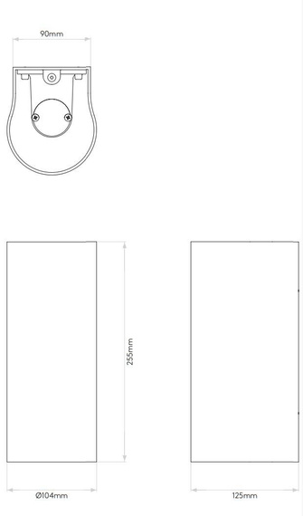 Kinkiet Astro Dunbar 1384005